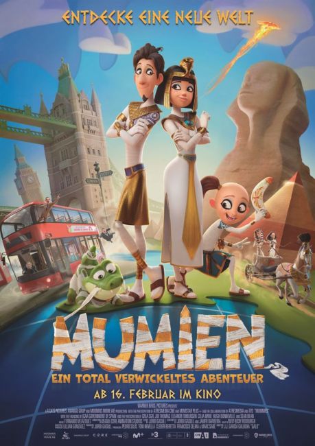 Plakat Mumien Ein total verwickeltes Abenteuer