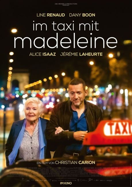 Plakat Im Taxi mit Madeleine