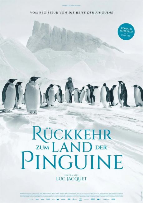 Plakat Rückkehr zum Land der Pinguine
