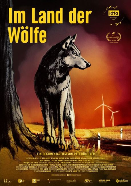 Plakat Im Land der Wölfe